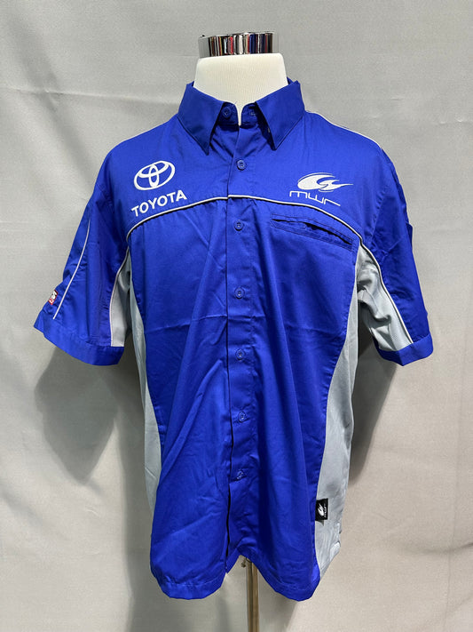 Michael Waltrip Racing Nascar Crew Shirt Size Large