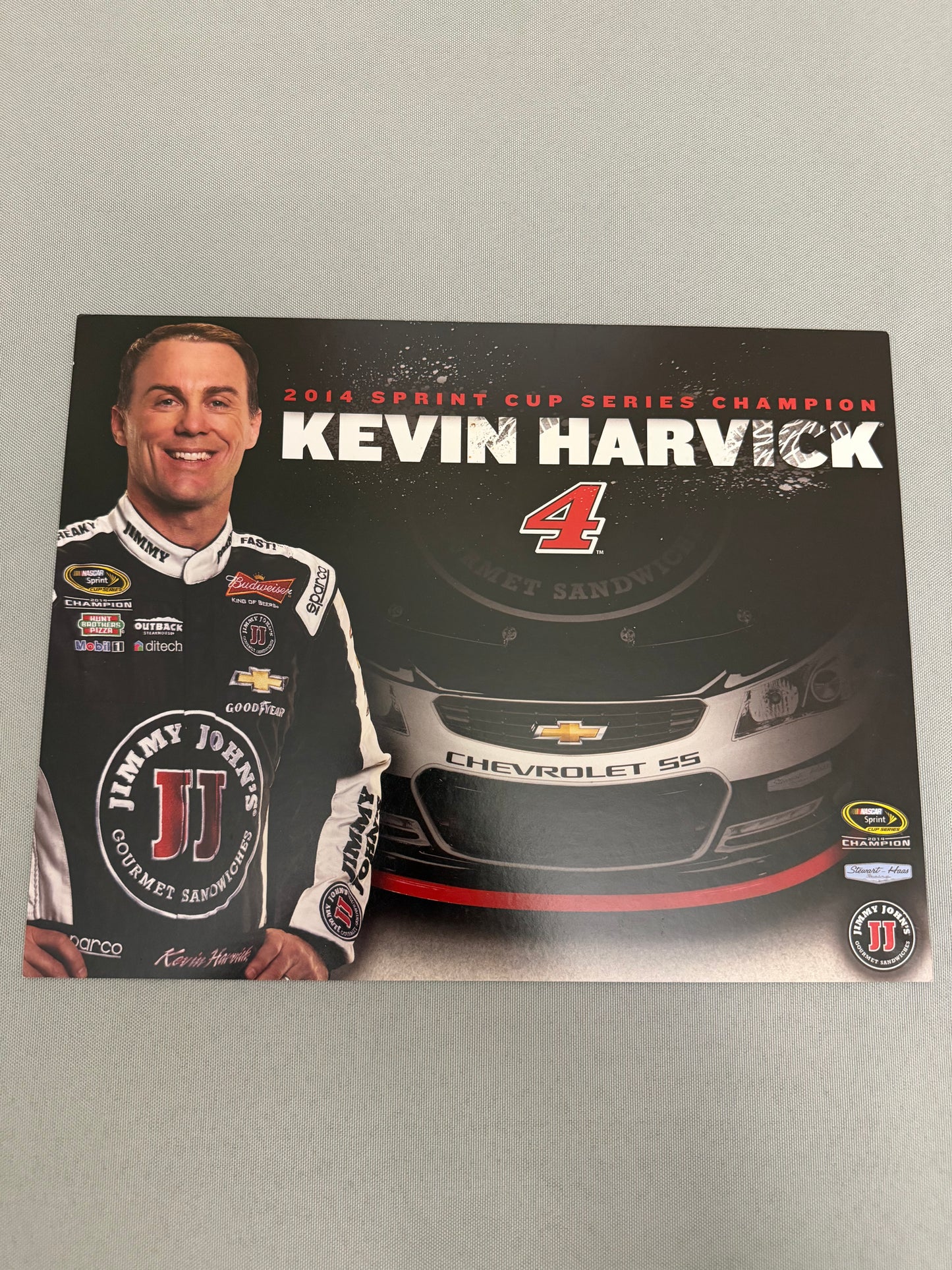 Kevin Harvick #4 2015 Jimmy Johns Hero Card
