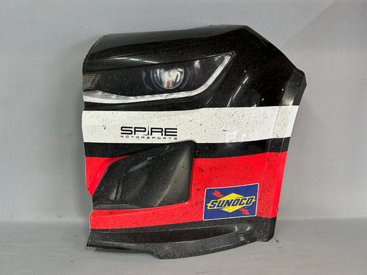 Justin Haley #7 2025 Michigan Garner Trucking Nascar Nose Corner