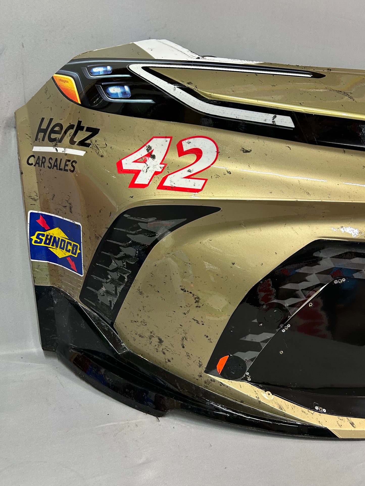 John Hunter Nemechek #42 2025 Dover Hertz Nascar Front Nose