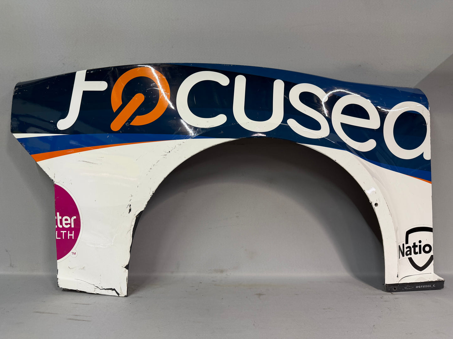 Zane Smith #71 2024 Dover Focused Health Nascar Quarter Panel