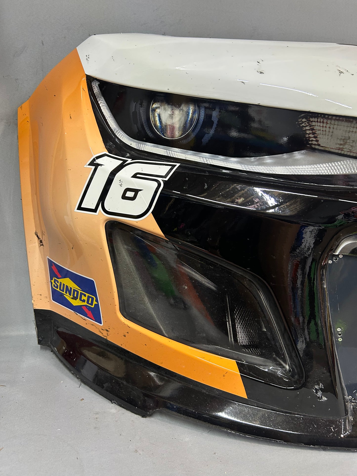 AJ Allmendinger #16 2025 Chicago Celsius Live Fit Nascar Front Nose