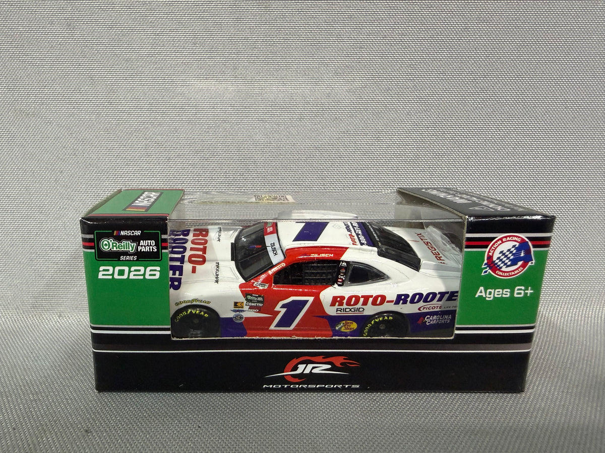 Connor Zilisch #1 2026 Roto Rooter Nascar 1/64 Diecast