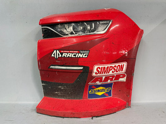 Brennan Poole #44 2025 Frontline Fire Nascar Nose Corner