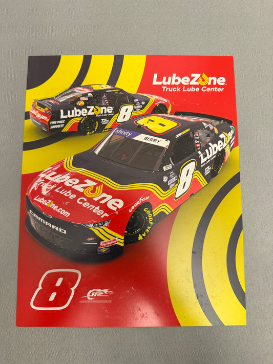 Josh Berry #8 2023 Lube Zone Nascar Hero Card