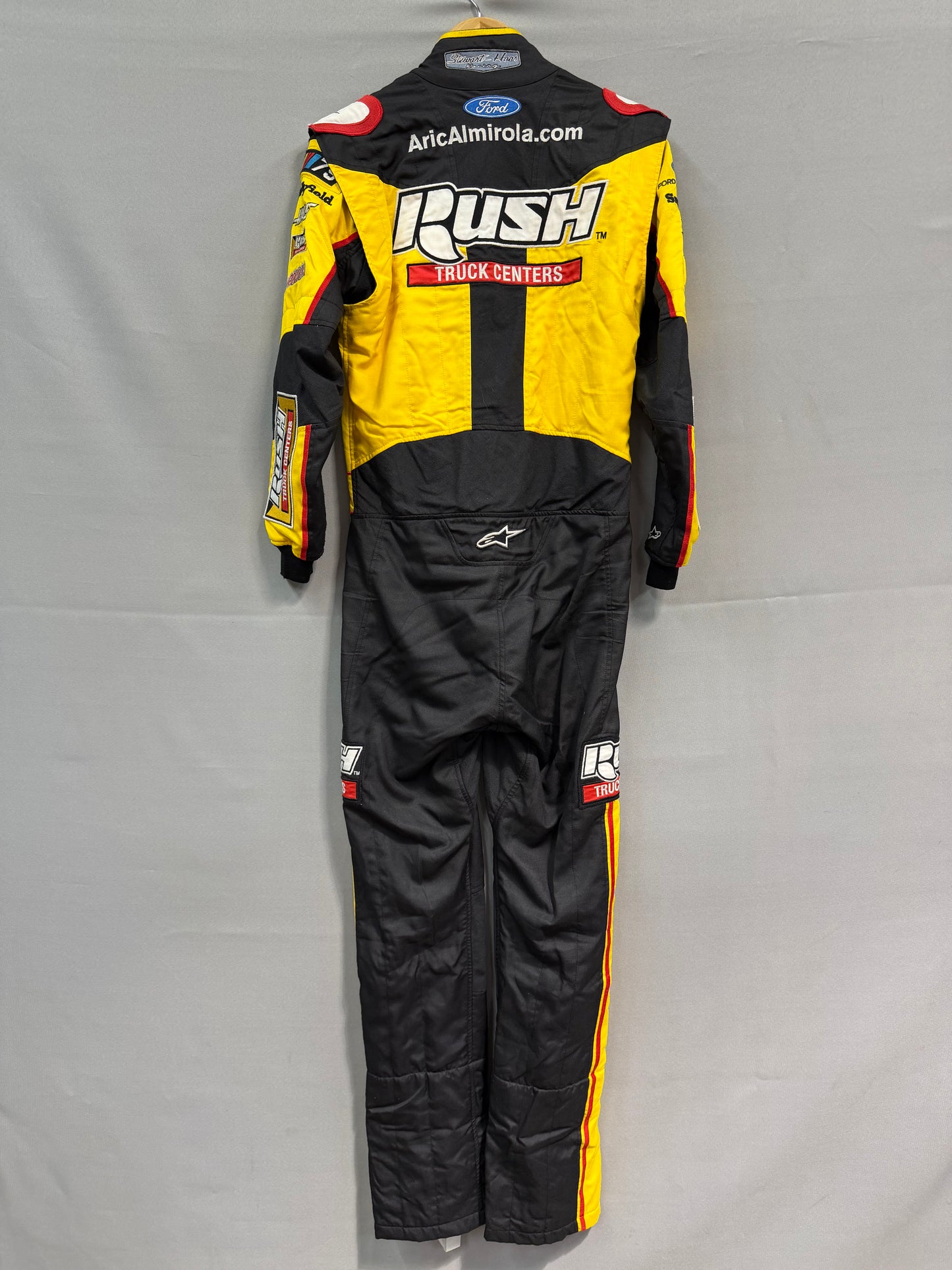 Aric Almirola #10 2023 Rush Truck Centers Nascar Autographed Driver Firesuit