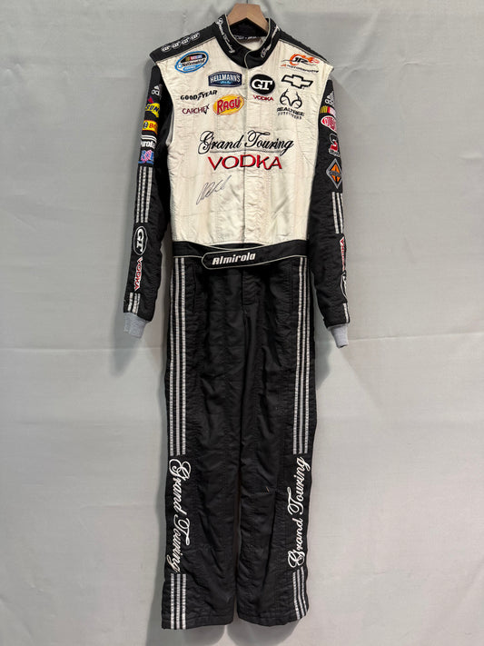 Aric Almirola #88 2010 Autographed Grand Touring Vodka Nascar Driver Firesuit