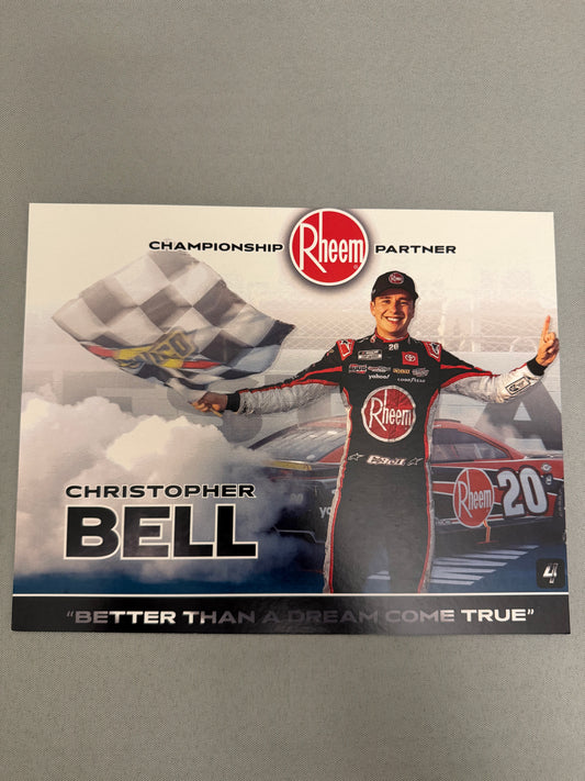 Christopher Bell #20 2023 Phoenix Rheem Championship 4 Hero Card