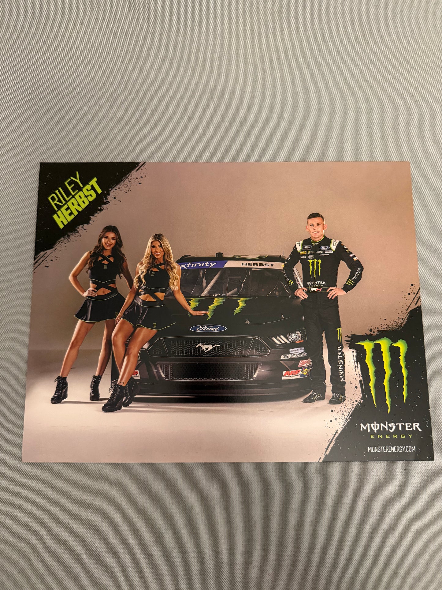 Riley Herbst #98 Monster Energy Nascar Hero Card