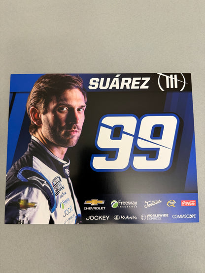 Daniel Suarez #99 Trackhouse Racing Nascar Hero Card