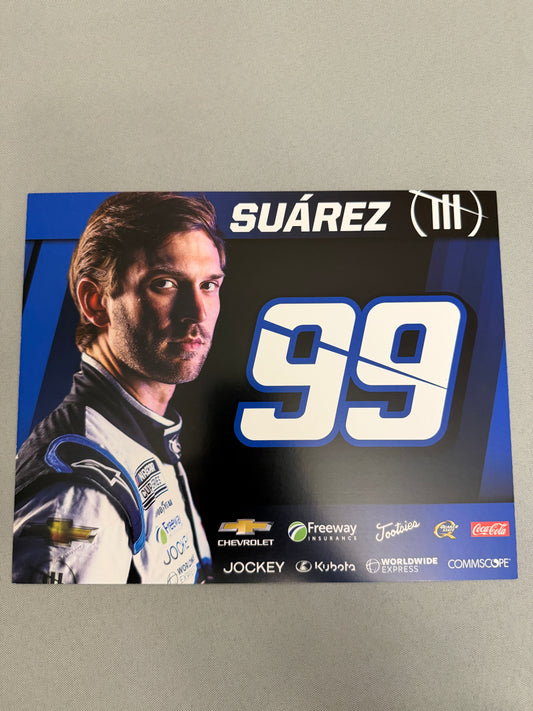 Daniel Suarez #99 Trackhouse Racing Nascar Hero Card