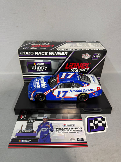 William Byron #24 2025 Charlotte Win Hendrick Cars Nascar Diecast