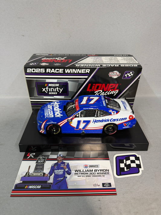 William Byron #24 2025 Charlotte Win Hendrick Cars Nascar Diecast