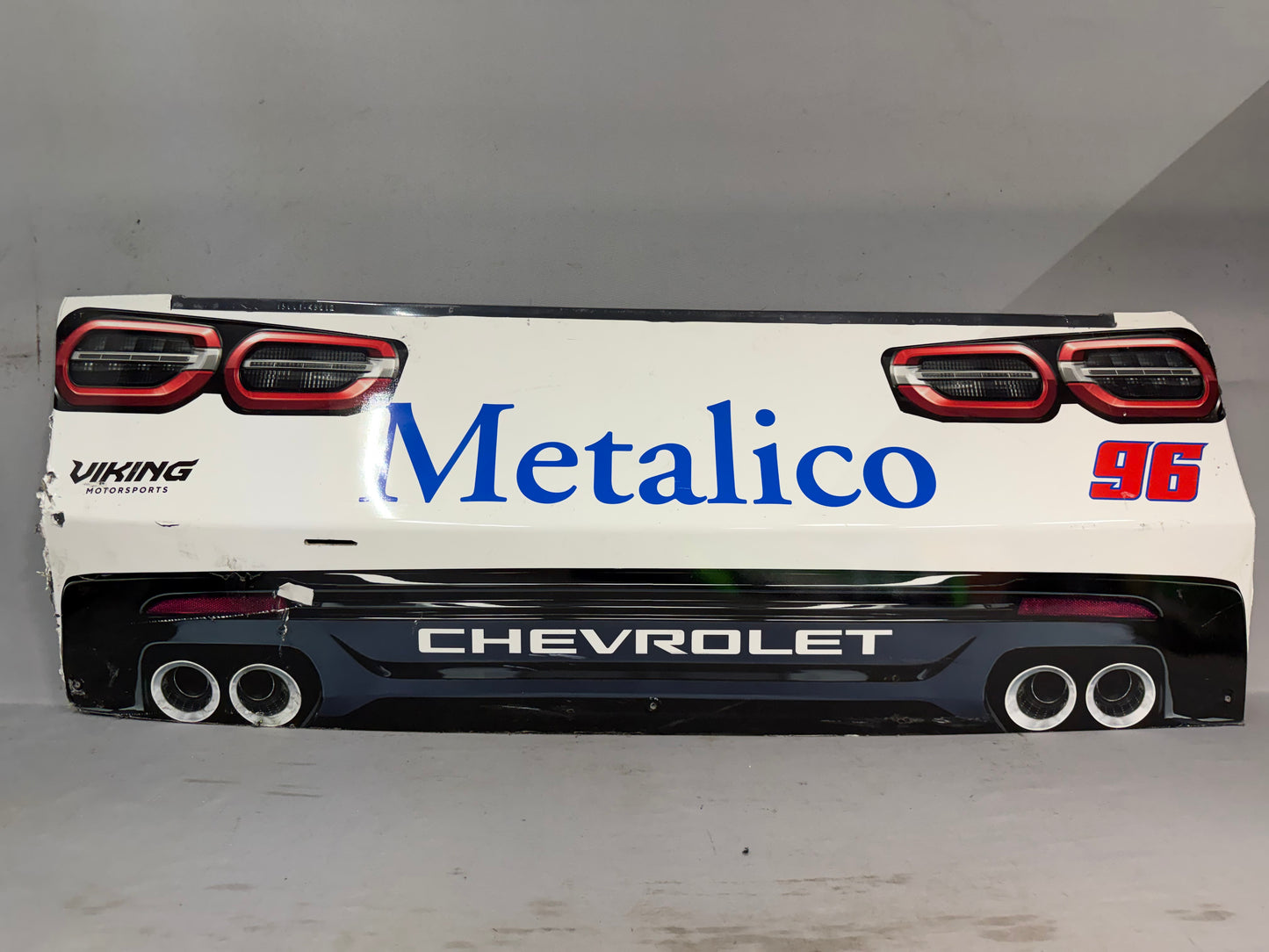 Anthony Alfredo #96 2026 Watkins Glen Metalico Nascar Rear Bumper