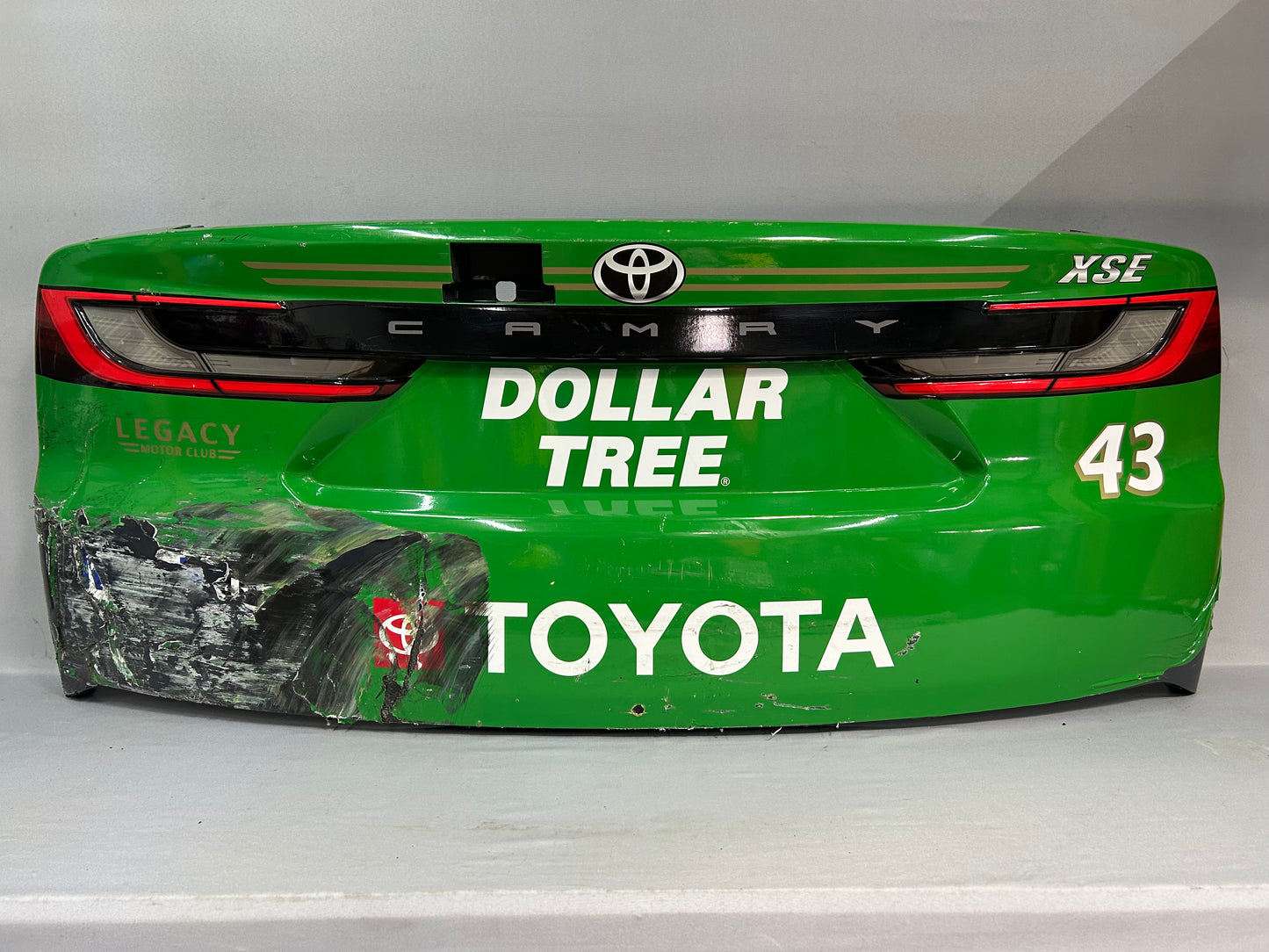 Erik Jones #43 2025 Las Vegas Dollar Tree Nascar Rear Bumper