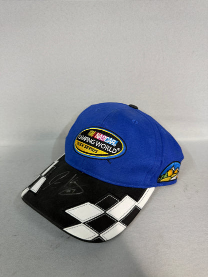 John King #7 2012 Daytona Camping World Truck Series Nascar Autographed Victory Lane Hat
