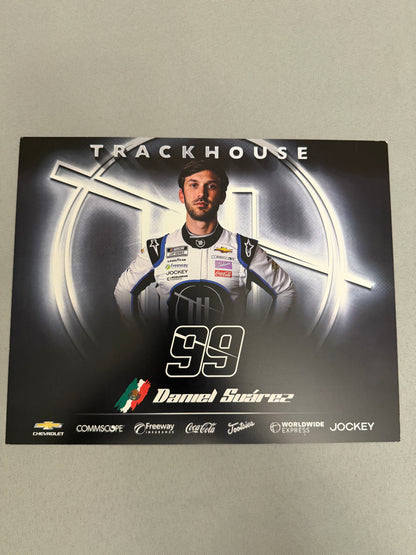 Daniel Suarez #99 Trackhouse Racing Nascar Hero Card