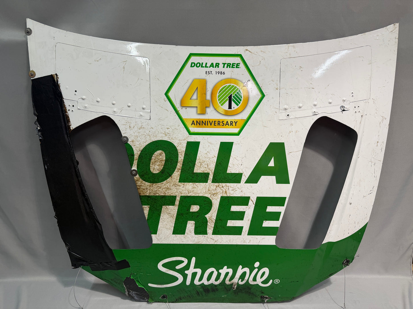John Hunter Nemechek #42 2026 Daytona 1 Dollar Tree Nascar Hood