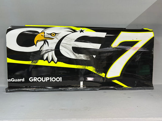 Justin Haley #7 2025 Bowman Gray Clash FOE Nascar Door Panel