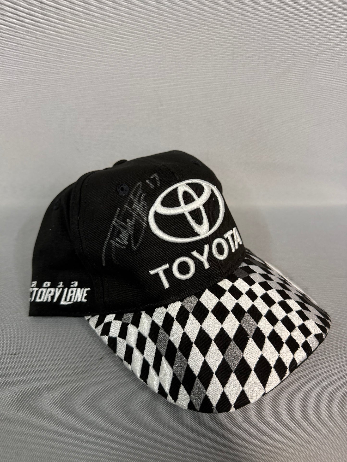 Timothy Peters #17 2013 Las Vegas Toyota Racing Nascar Autographed Victory Lane Hat