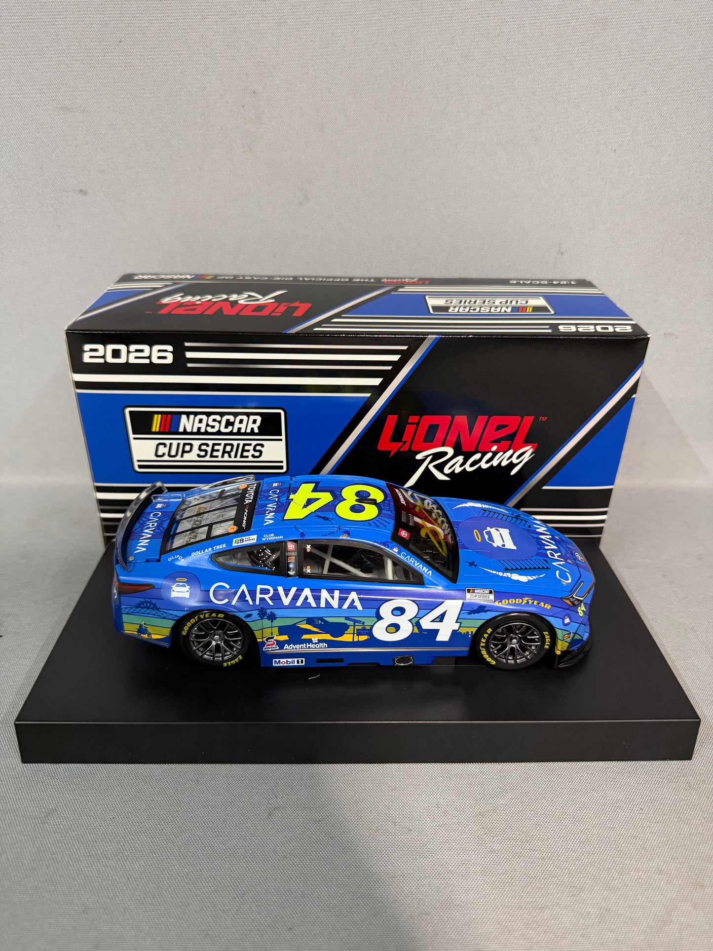 Jimmie Johnson #84 2026 San Diego Carvana Nascar Autographed Diecast