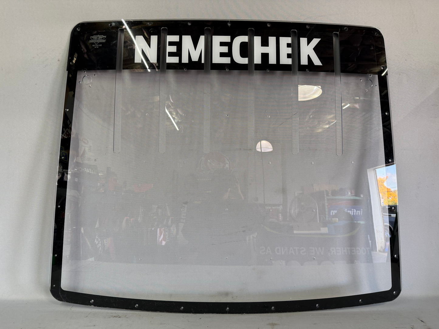 John Hunter Nemechek #42 2025 Nascar Rear Windshield
