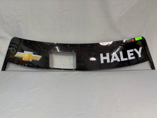 Justin Haley #7 2025 Kansas Nascar Windshield Banner