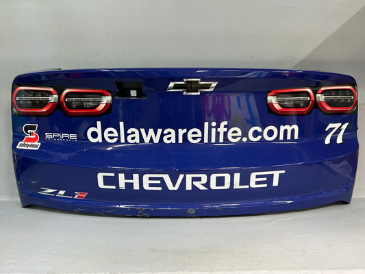 Michael McDowell #71 2025 Indianapolis Delaware Life Nascar Rear Bumper
