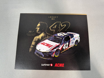 John Hunter Nemechek #42 2024 Safeway Acme Nascar Hero Card