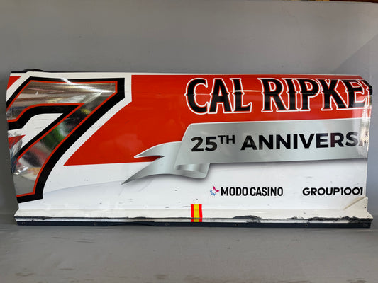 Daniel Suarez #7 2026 Watkins Glen Cal Ripken Jr Foundation Nascar Door Panel