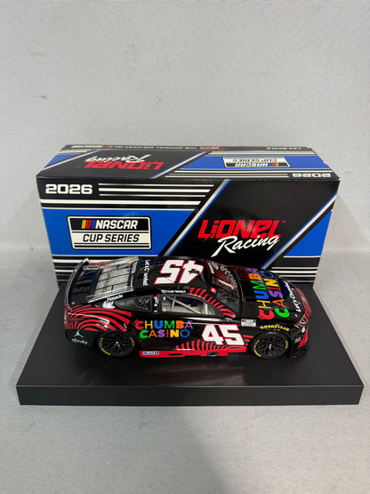 Tyler Reddick #45 2026 Chumba Casino Nascar Diecast