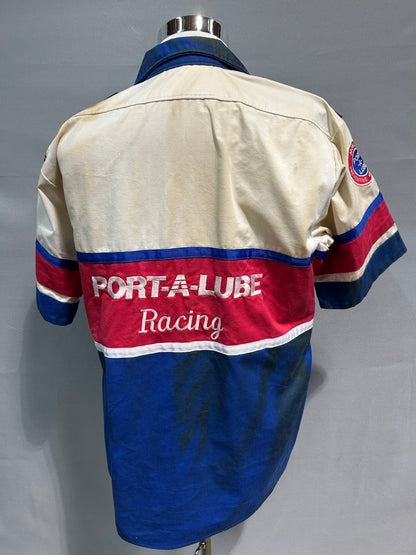 Dale Jarrett #32 Port A Lube Nascar Pit Crew Shirt Size Large