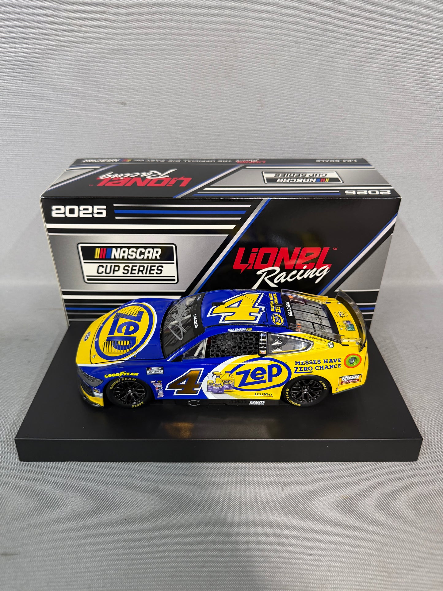 Noah Gragson #4 2025 Zep Nascar Autographed Diecast