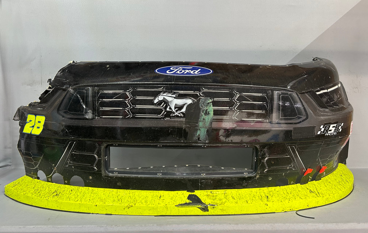 Kyle Sieg #28 2025 Darlington Night Owl Nascar Front Nose