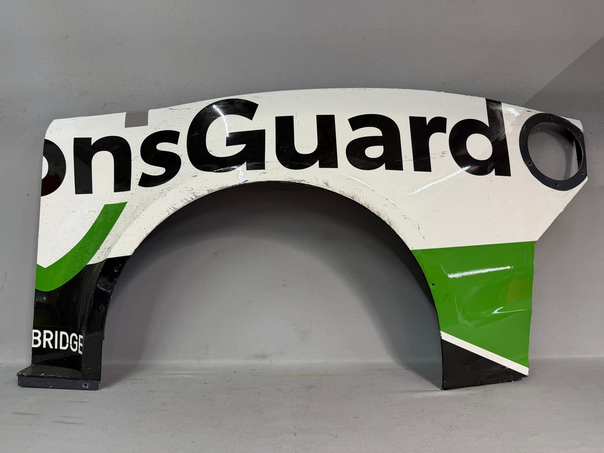 Justin Haley #7 2025 Kansas Nations Guard Nascar Quarter Panel