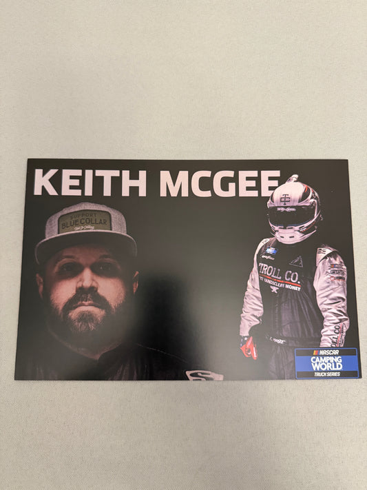 Kieth McGee 2021 Vulcan Towing Nascar Hero Card