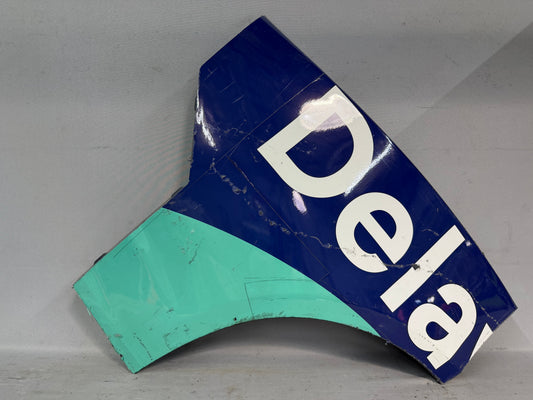 Michael McDowell #71 2025 Indianapolis Delaware Life Nascar Partial Quarter Panel