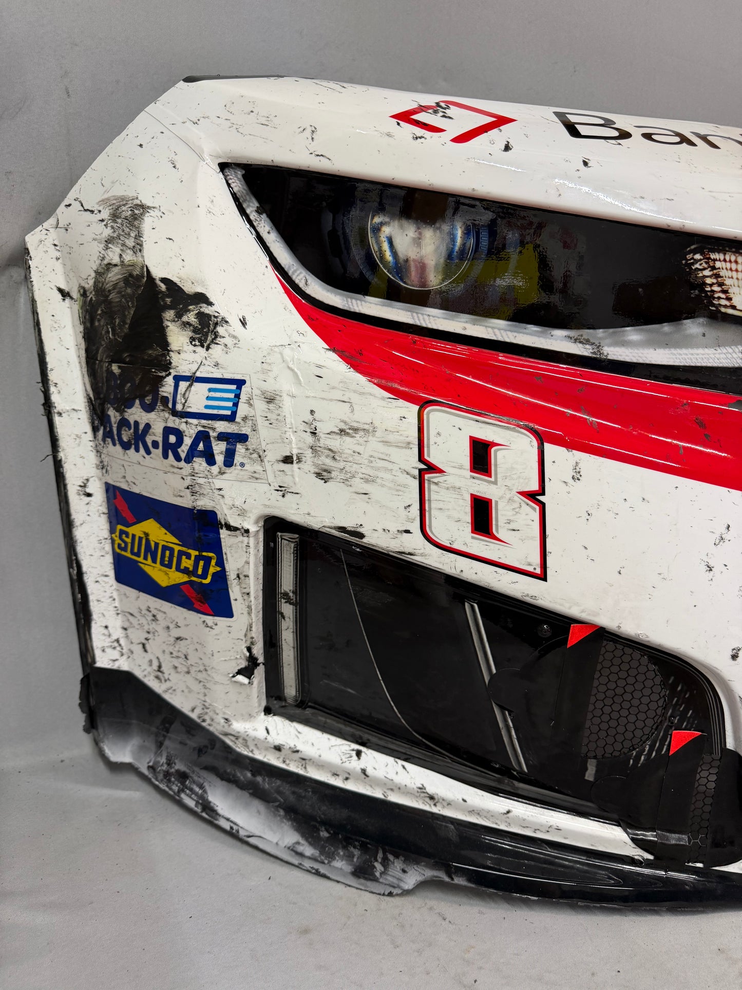 Kyle Busch #8 2026 Bristol 1 Bank OZK Nascar Front Nose