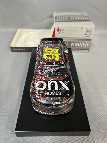 Daniel Suarez #99 2022 Autographed ONX Homes/ Renu Sonoma Win Nascar Diecast