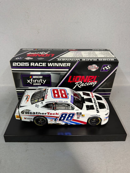 Connor Zilisch #88 2025 Portland Win Weathertech Nascar Diecast
