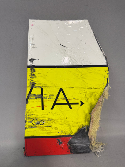 Anthony Alfredo #96 2026 Bristol 1 Ohio Logistics Nascar Bumper Corner