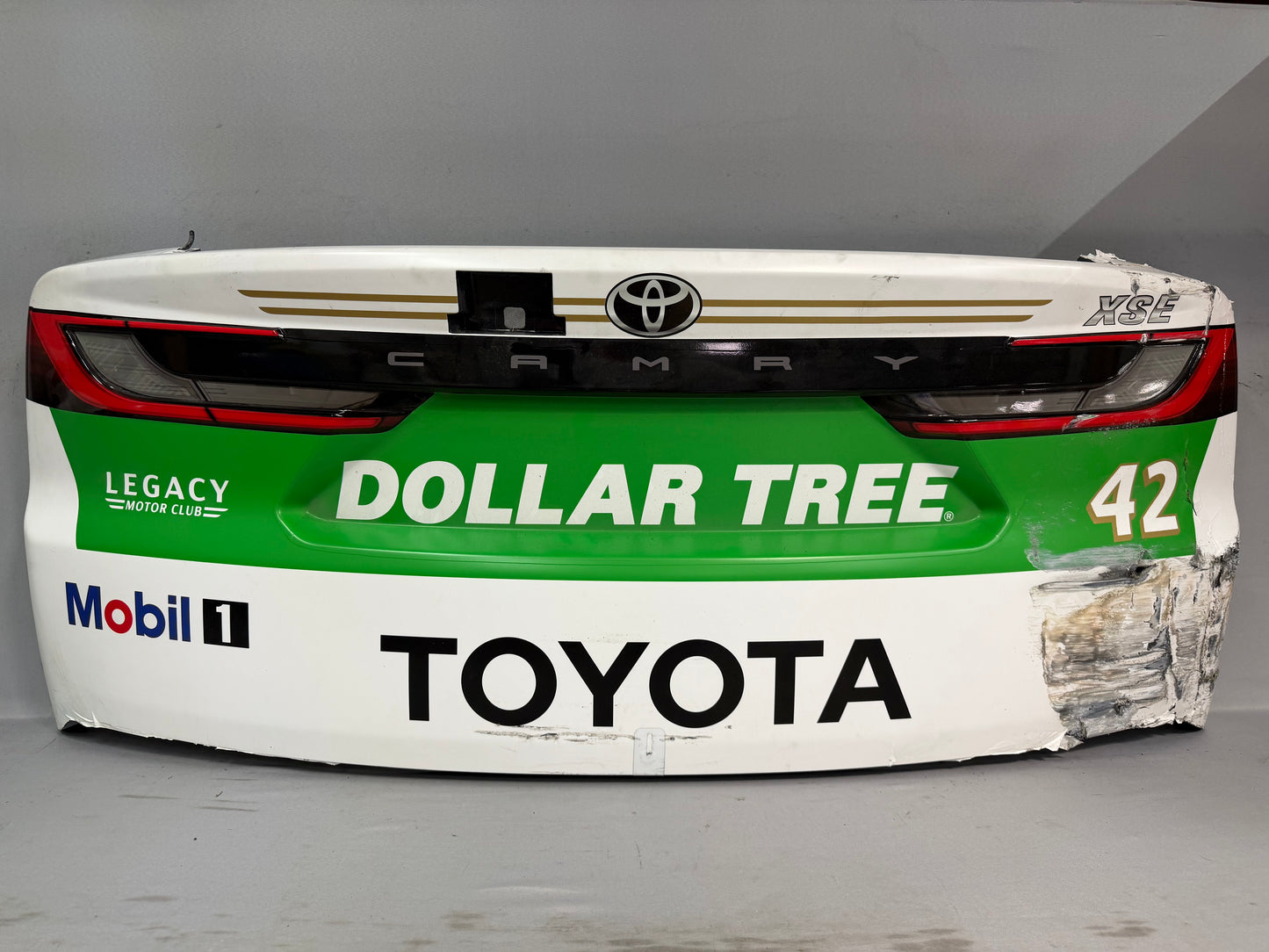 John Hunter Nemechek #42 2026 Texas Dollar Tree Nascar Rear Bumper