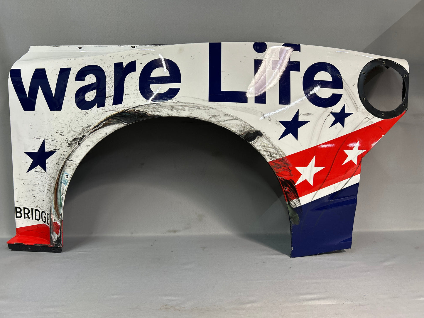 Michael McDowell #71 2025 Charlotte Delaware Life Nascar Quarter Panel