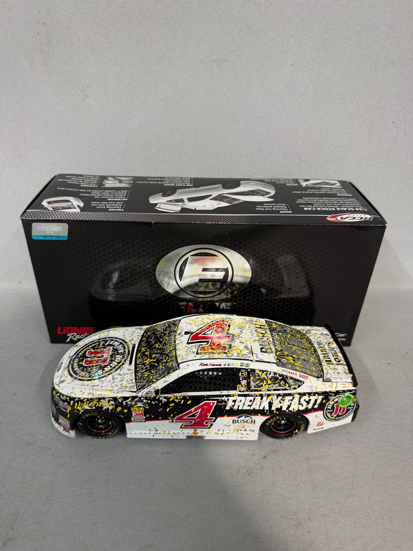 Kevin Harvick #4 2018 Las Vegas Win Jimmy Johns Elite Nascar Autographed Diecast