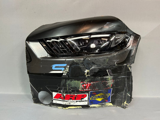Riley Herbst #98 2024 Monster Energy Nascar Nose Corner