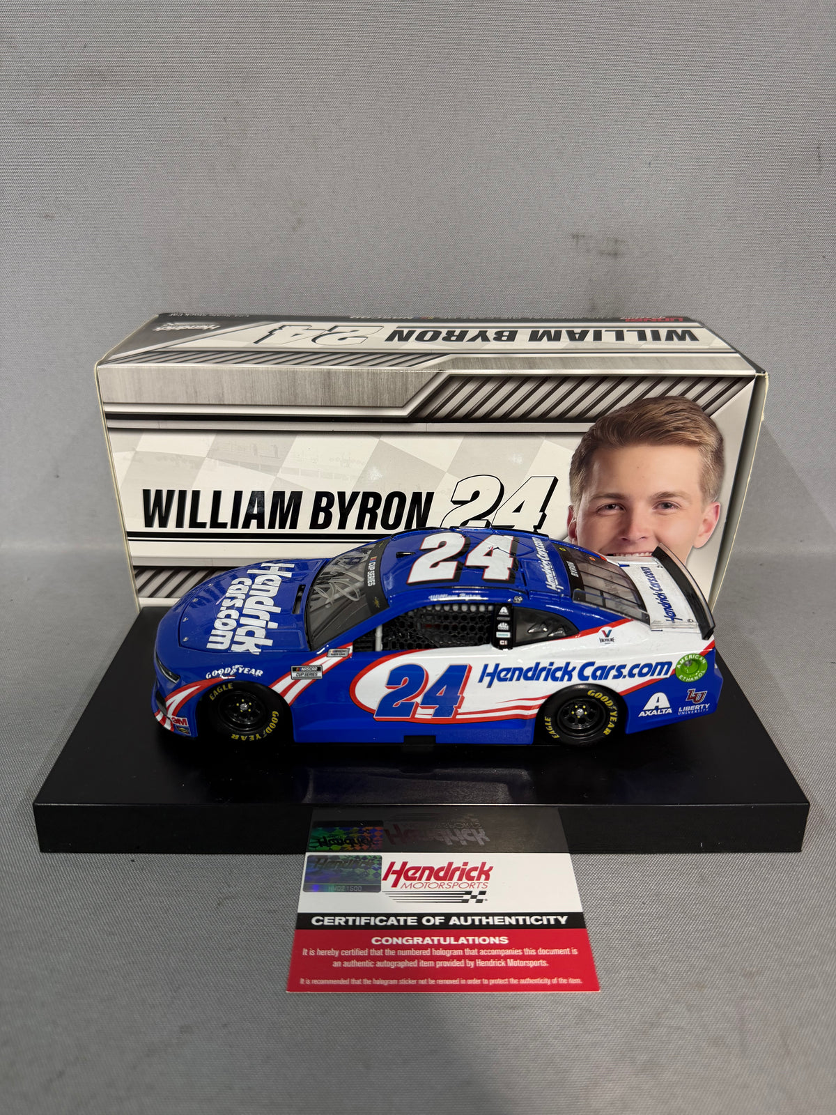 William Byron #24 2020 Hendrick Cars Nascar Autographed Diecast