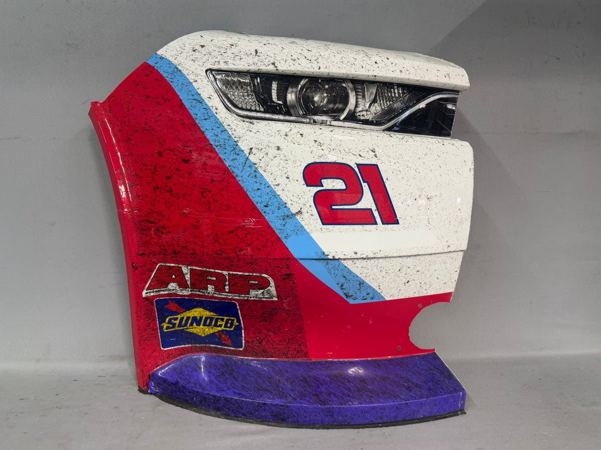 Austin Hill #21 2025 Homestead Global Industrial Nascar Nose Corner