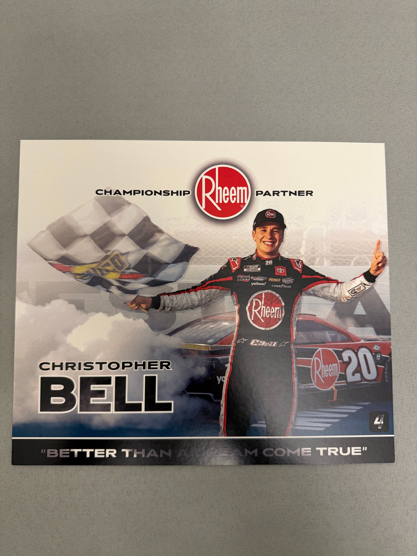 Christopher Bell #20 2023 Phoenix Rheem Championship 4 Hero Card