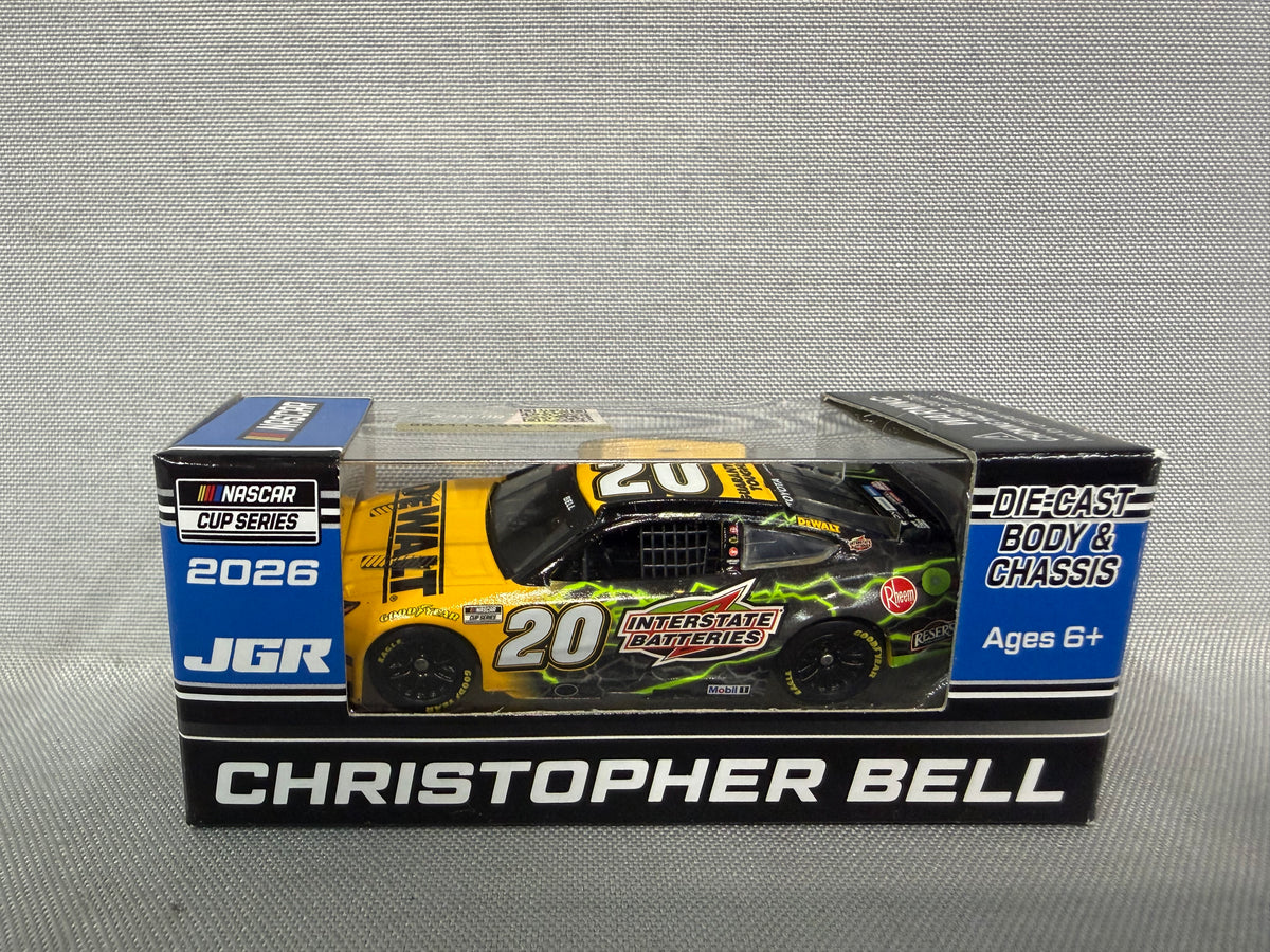 Christopher Bell #20 2026 Dewalt Interstate Batteries Nascar 1/64 Diecast