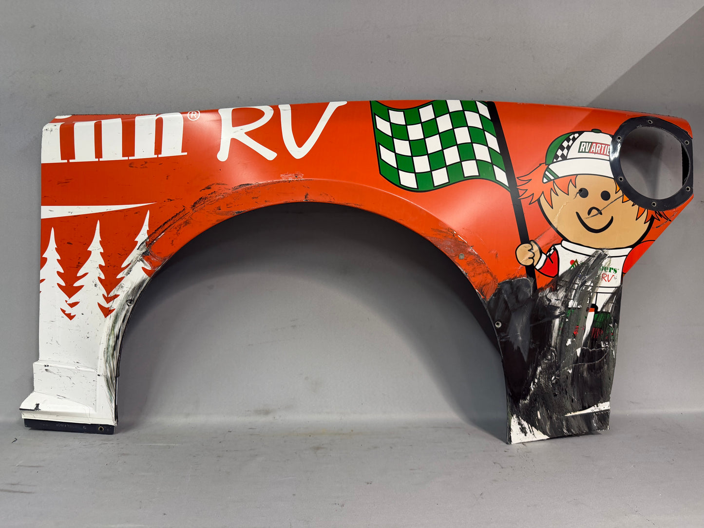 Ty Dillon #10 2026 Watkins Glen Campers Inn RV Nascar Quarter Panel